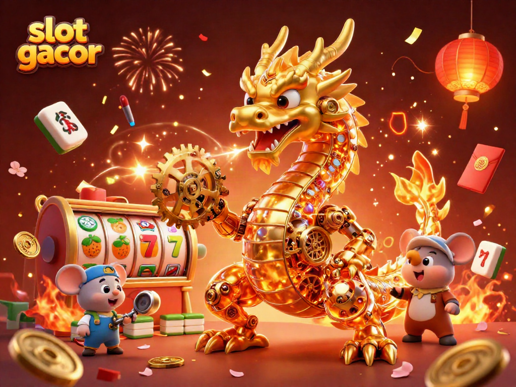 Engage with slot gacor excitement as the golden dragon breathes gears and jackpots, enhancing your game.