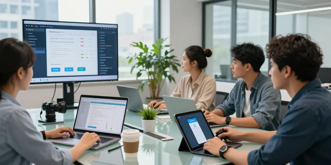 Advanced age verification system in a collaborative workspace with professionals analyzing real-time data for compliance.