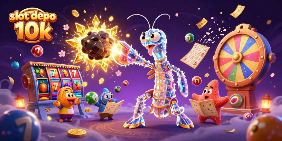 Engage in thrilling gameplay with slot depo 10k, where the excitement of golden coins and jackpots awaits you.