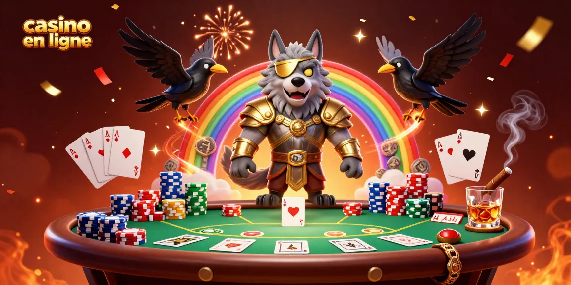 Jouez à des jeux palpitants au casino en ligne avec des personnages détaillés de la mythologie nordique et des éléments vibrants.