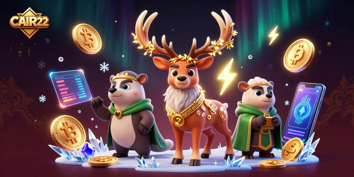 Menggandakan kemenangan di CAIR22 dengan karakter kuda jantan Celtic dan badger yang bijaksana di kasino virtual.