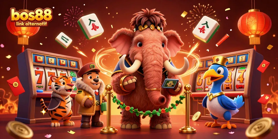 Engage with bos88 link alternatif at this vibrant casino scene featuring dynamic characters and elements for immersive play.