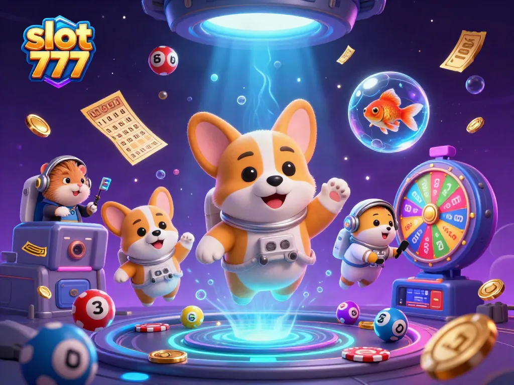 Menangkan slot 777 dengan kesenangan luar angkasa yang penuh dengan chip poker dan koin emas!
