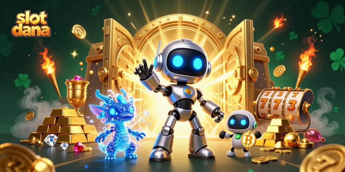 Menangkan slot dana sambil menikmati permainan judul dengan robot, naga holografik, dan drone yang berkilau.