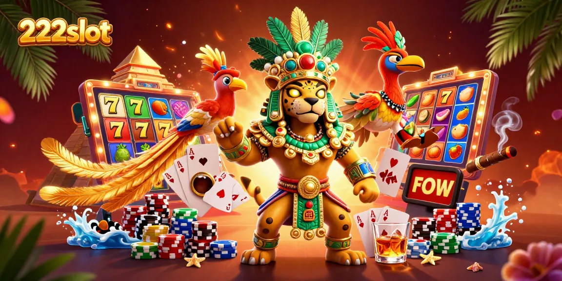 Menangkan jackpot luar biasa di 222slot dengan karakter dan simbol slot yang menarik.