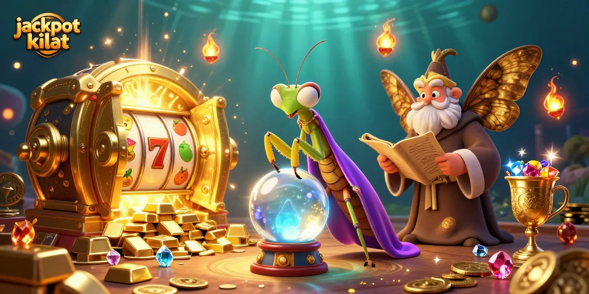 Join the magic of jackpot kilat as fortune tellers unveil riches in this enchanted casino scene.