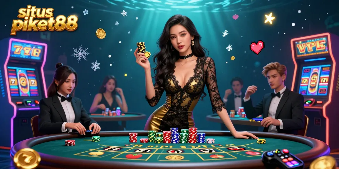 Experience high-stakes excitement at situs piket88 with vibrant slot reels and luxurious atmosphere.