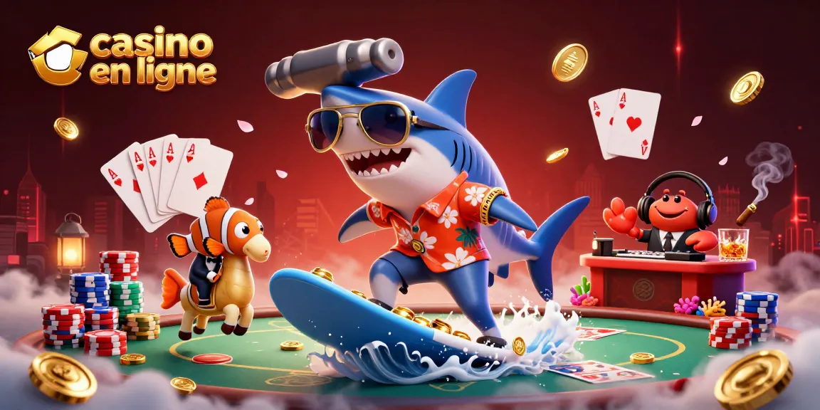 Amusez-vous avec des jeux captivants de casino en ligne en découvrant des personnages ludiques et des éléments de jeu dynamiques.