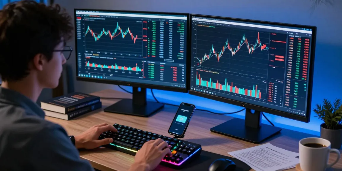 blueface net worth 2025 and cryptocurrency trading setup with monitors and digital wallet