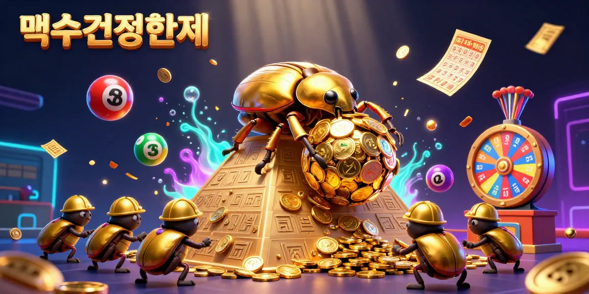 먹튀검증업체와 함께하는 올바른 베팅 환경을 보여주는 환상적인 3D 일러스트
