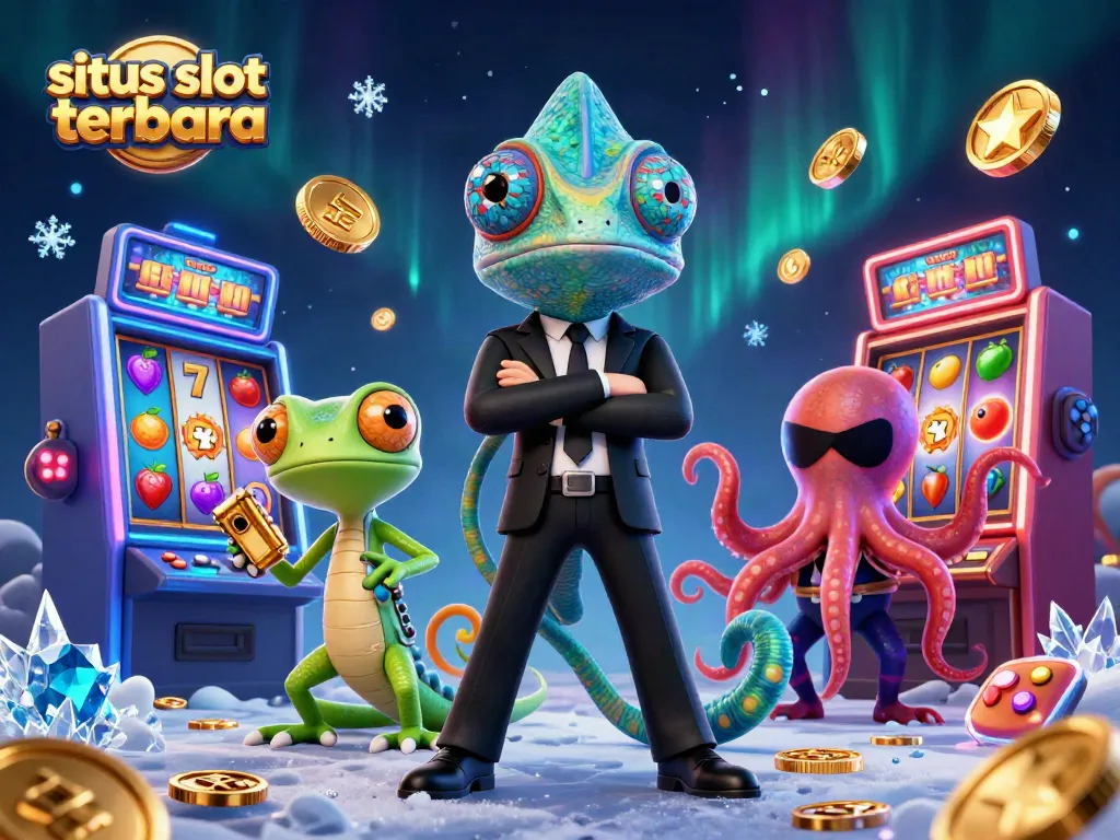 Situs slot terbaru menawarkan pengalaman bermain mesin slot 3D yang menarik dengan simbol keberuntungan dan jackpot.