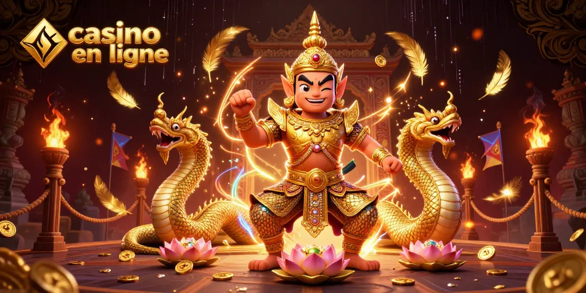 Venez jouer à un casino en ligne et découvrir les gardiens du temple avec des pièces d'or.