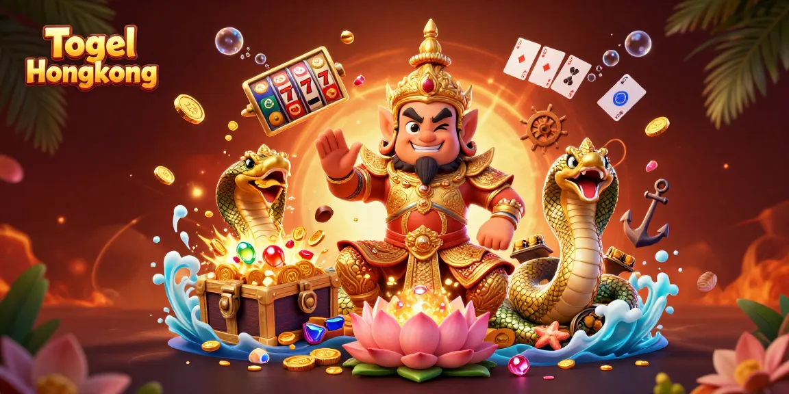 Experience the excitement of Togel Hongkong with vibrant visuals and engaging gambling elements.