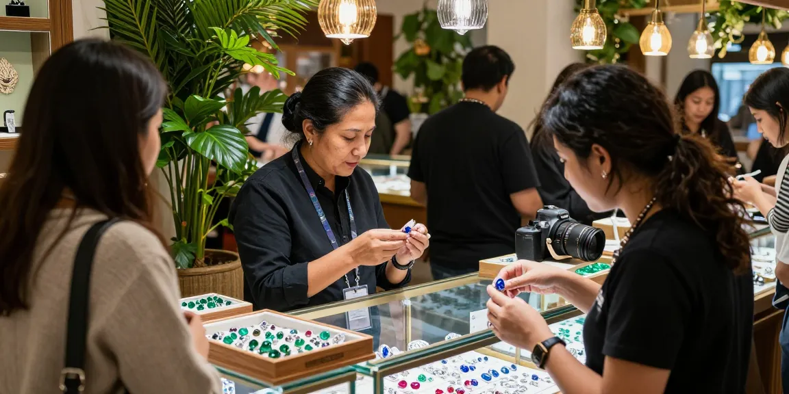 Explore stunning gemstones at https://www.mygemspot.com with expert merchants showcasing quality selections in a vibrant marketplace.