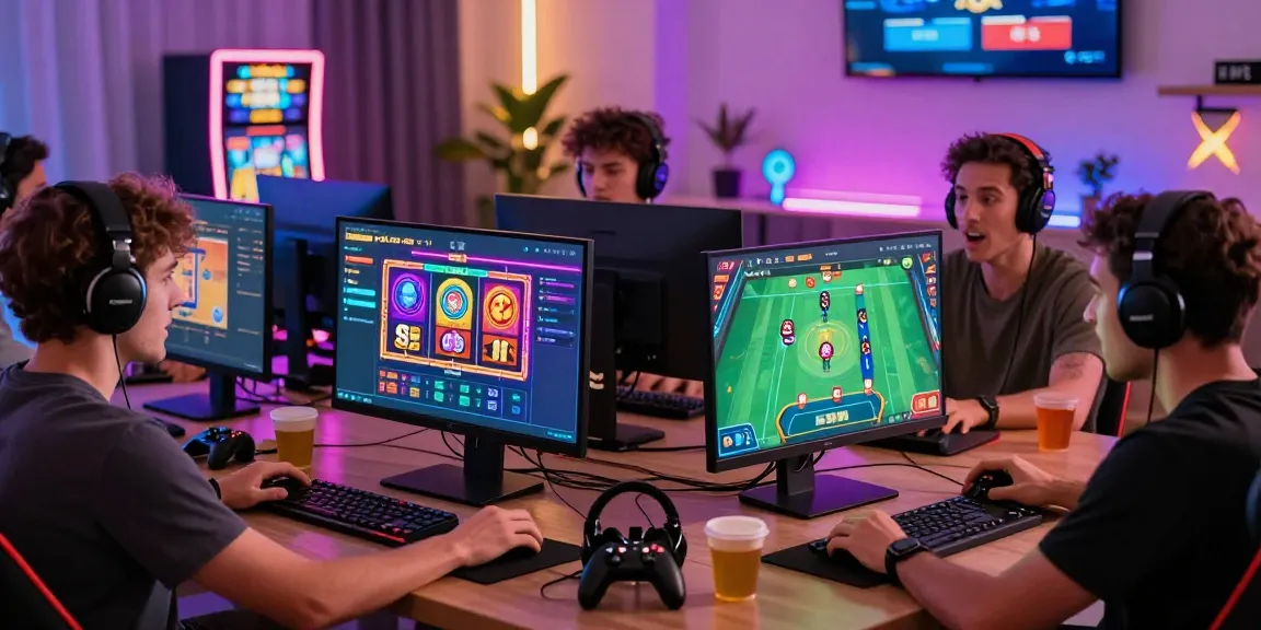 Engaged players on raja 328 login gaming interface showcasing excitement in an online gaming environment.