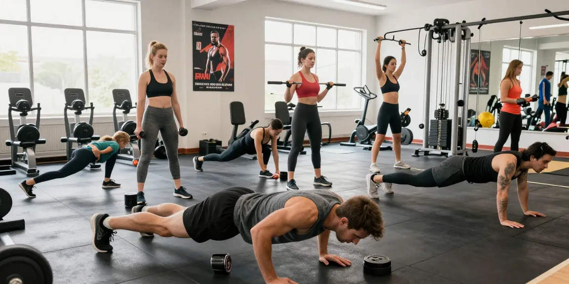 Deus Medical Shop offers premium fitness products and steroids in a vibrant gym setting.