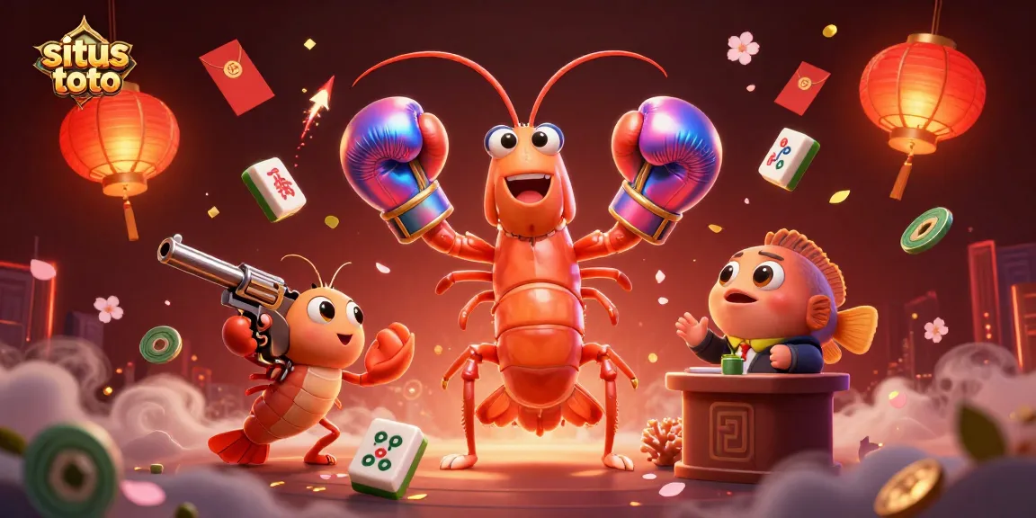 Experience thrilling gameplay with situs toto, featuring vibrant characters and elements in this dynamic casino scene.