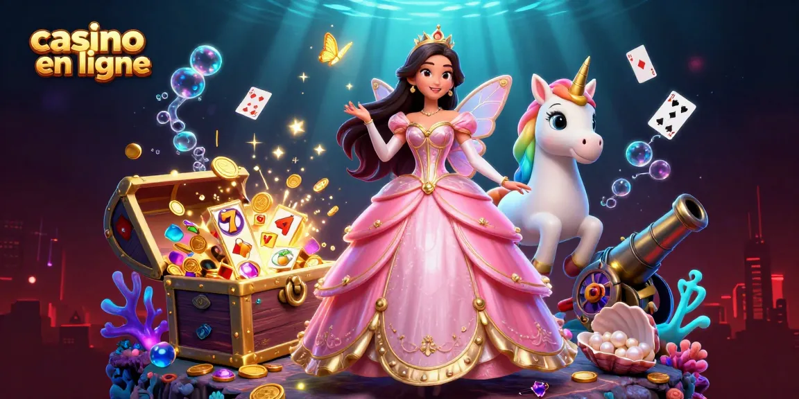 Vivez l'excitation de casino en ligne avec des personnages 3D vibrants et des éléments de jeu passionnants.