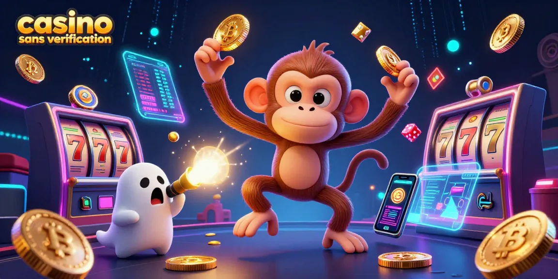 Des jeux captivants se déroulent dans un casino sans vérification, figurant un singe poltergeist et un chiot chasseur de fantômes.