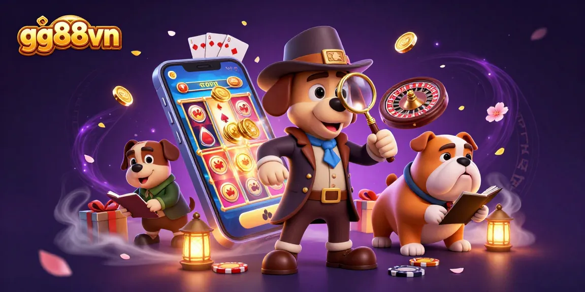 Engage in thrilling gaming experiences at gg88vn with vibrant casino characters and dynamic elements.