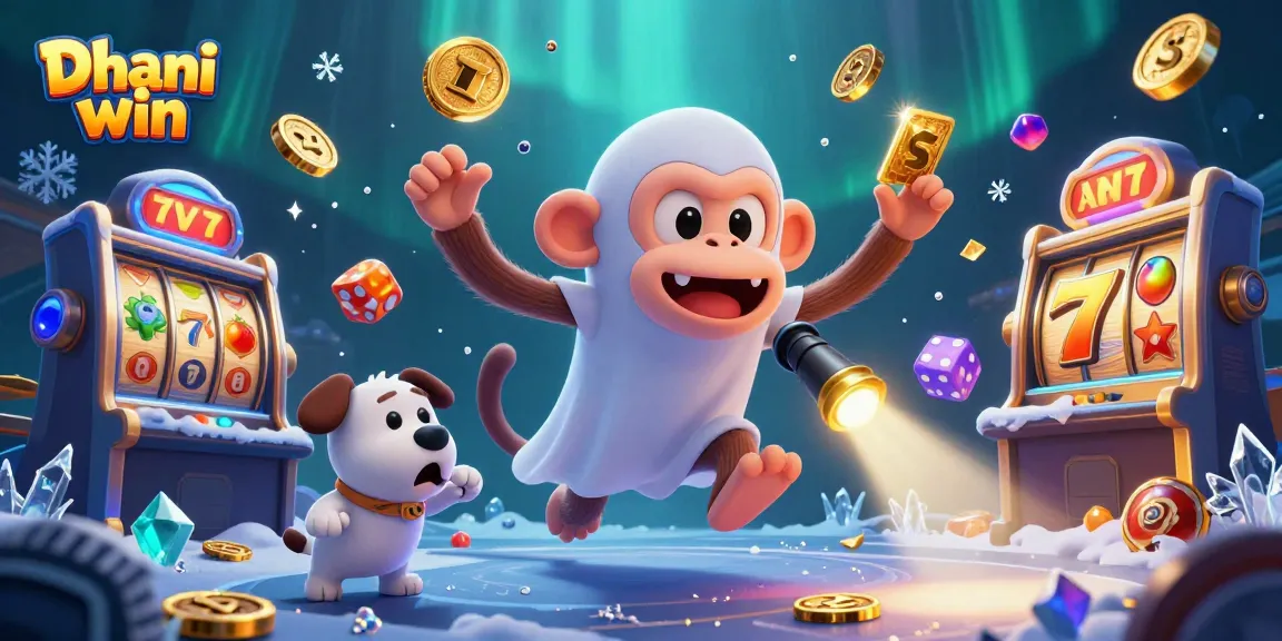 Win big with Dhani win's exciting slots and jackpot games in a fun-filled casino scene.