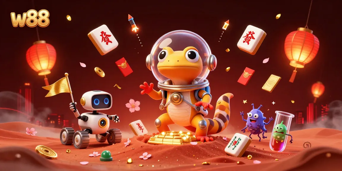 Cá cược w88 hào hứng với gecko ngoài hành tinh và robot tại casino vàng