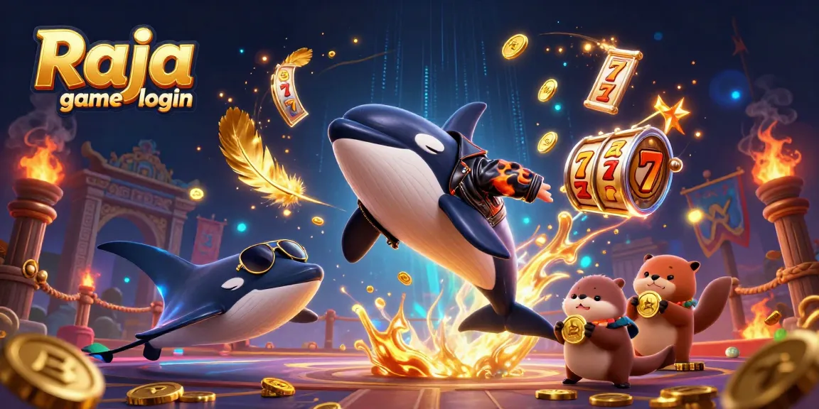 Experience thrilling Raja game login action with vibrant slot gameplay, featuring adventurous sea creatures.