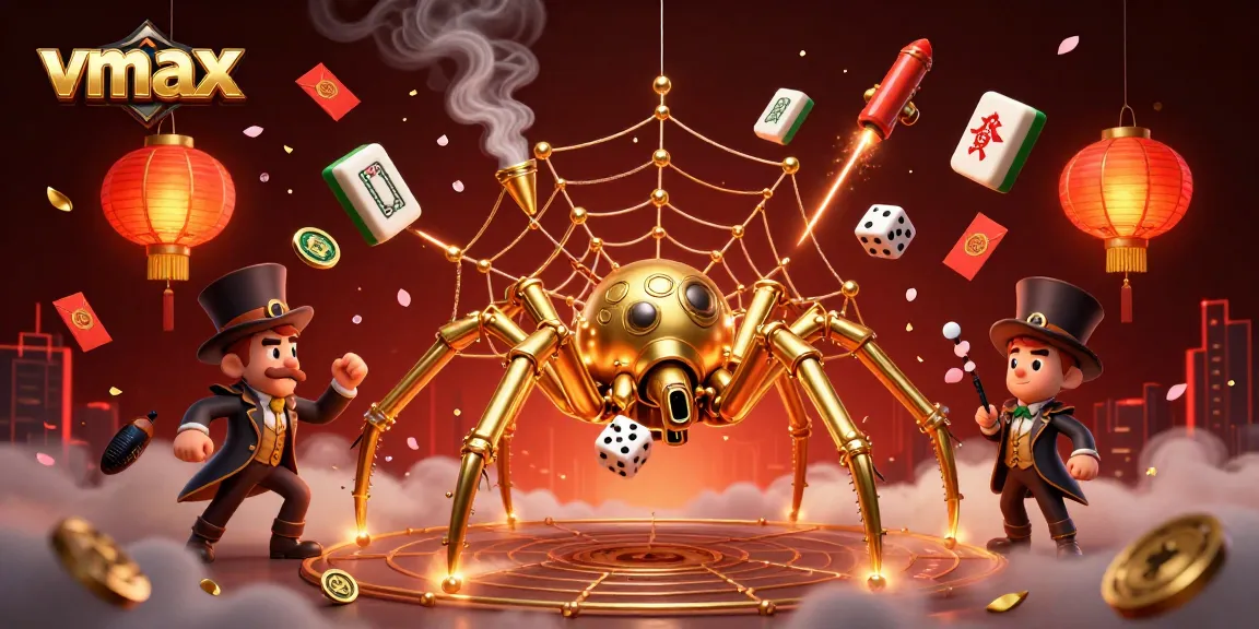 Experience thrilling vmax gaming with a vibrant casino scene brimming with action and fun!