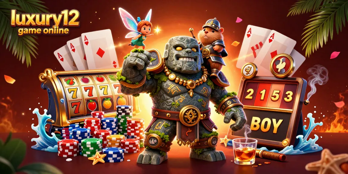 Experience luxury12 game online with an enchanting scene of vibrant characters and exciting slots!