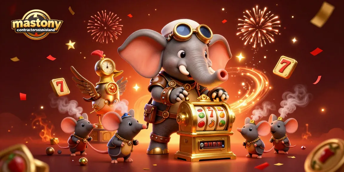 Spin and win with masonrycontractorstatenisland in this vibrant 3D slot machine scene.
